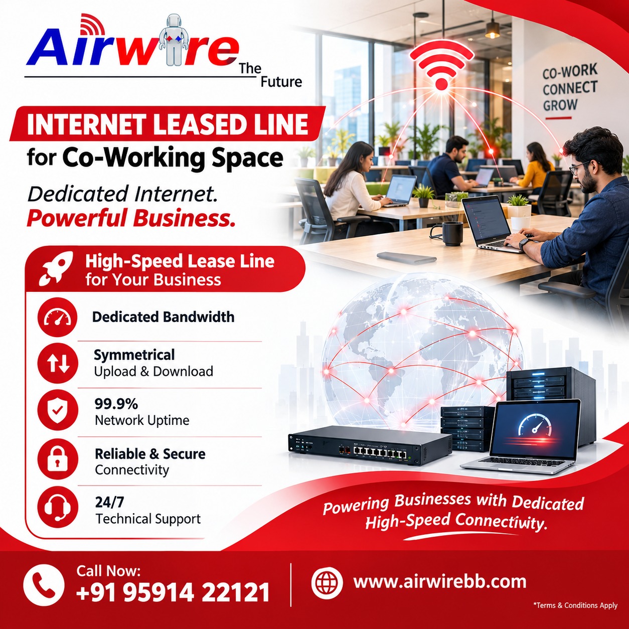 Airwire Broadband Connection in Bangalore,net speed test